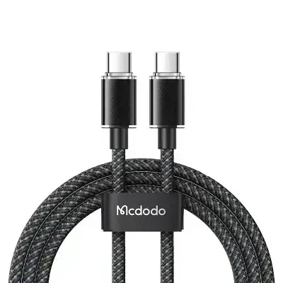 McDodo 100W PD 5A Type‑C to Type‑C Fast Charge Data Cable (CA‑367 Series)