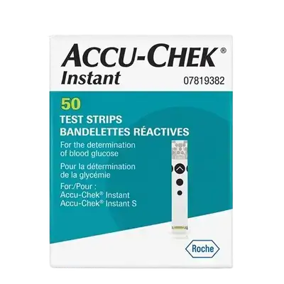 Accu-Chek Instant 50 Test Strips _ Roche