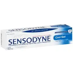 Sensodyne Maximum Strength Anticavity Toothpaste for Sensitive Teeth, Cool Gel 100ml