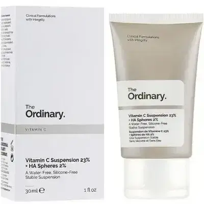 كريم فيتامين سي سسبنشن 23% + هاليورنك أسيد 2% من ذا اورديناري، 30 مل//THE ORDINARY VITAMIN C SUSPENSION 23% + HA SPHERES 2% 30 ML