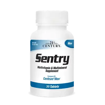 Sentry Men Multivitamin & Multimineral 30 Tablets _ 21ST CENTURY