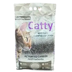 Catty Activated Carbon Bentonite Cat Litter (10 L)