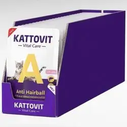 Kattovit Anti Hairball Salmon 24x