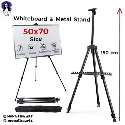 White Board & Stand 70 ×50