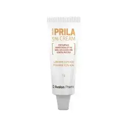 Avalon Prila 5% Cream - Topical Anesthetic  5 g - 1 Pack