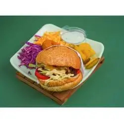 Meat Burger With Cheese