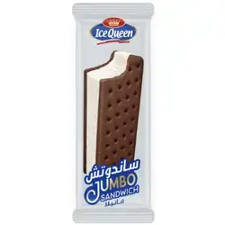 Ice Queen Jumbo Sandwich Vanilla 50g