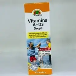 Vitamins A+D Drops SUNLIFE