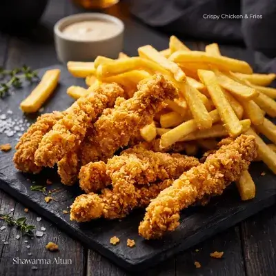 Crispy and French Fries
