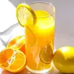 Limon and Orang Juice