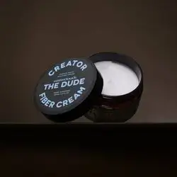 WaterClouds The DUDE SCULPTING FIBER WAX (Medium Hold Molding Cream)100ml