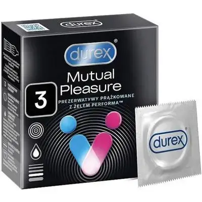 Durex condom matual pleasure 3condoms