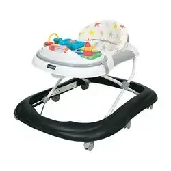 Musical Baby Walker - Black