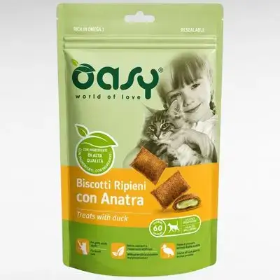 Oasy Duck Biscuits 60g