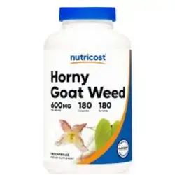 NUTRICOST HORNY GOAT WEED 600MG 180 CAPSULES