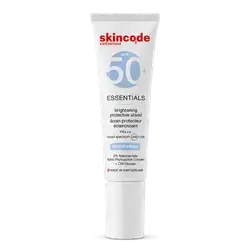 ESSENTIALS Brightening Protective Shield SPF50+ PA+++ with Niacinamide + CM-Glucan 30ml _ skincode