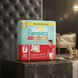 PAMPERS 7 ( 32 PCS ) PANTS