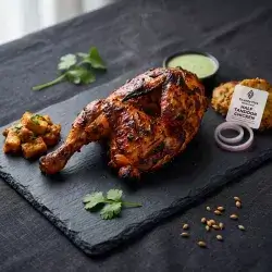 Half Tandoor Chicken with Appetizers