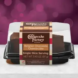 Belgian Chocolate Single Slice Cheesecake