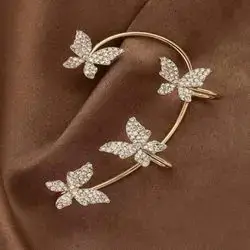 Butterfly Decorated Earrings