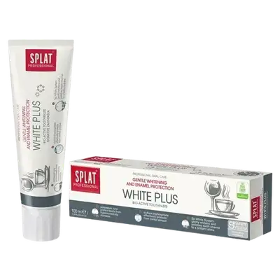 White Plus Bio-Active Toothpaste 100ml _ SPLAT