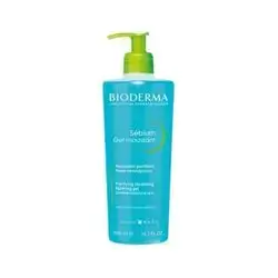 bioderma sebium gel moussant 500ml purifying cleansing foaming gel for combination / oily skin
