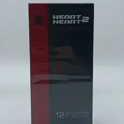 Heart 2 heart delay contour condom