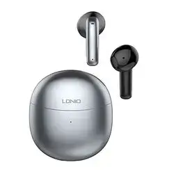 Wireless Stereo BT Semi-Fit Headphones - Blue Gray