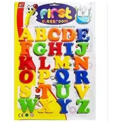 first classroom usemagnetic letters & numbers to