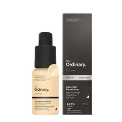 Full Coverage Foundation Formula SPF15 1.2YG Light Yellow Undertones 30ml _ The Ordinary