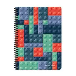 KESKIN COLOR NOTEBOOK A4 80SH LINED
