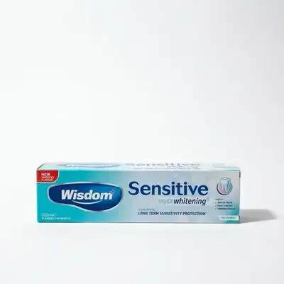 Wisdom sensitive whitening toothpaste 100ml