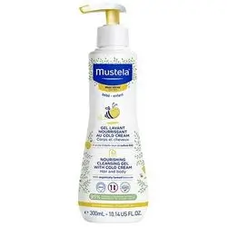 Mustela Gentle Cleansing Gel for Hair & Body with Organic Beeswax, 300ml