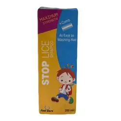 stop lice shampoo + comb 100 ml