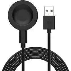 Magnetic Charger Compatible with Huawei Watch GT4/GT3/GT3 Pro/GT3 SE/GT2 Pro/Watch 4/4 Pro/3/3 Pro/Ultimate/GT Runner, Portable Charger Dock with a Separate 80cm Charging Cable Cord(Black)