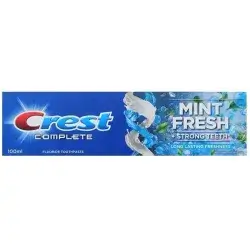 Crest Complete Fluoride Toothpaste Mint Fresh 100ml