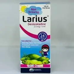Larius (Desloratadine) syrup