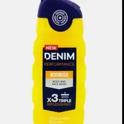 غسول الجسم والوجه المغذي من دينيم 400مل // Denim Body And Face Wash Nourish 400ml