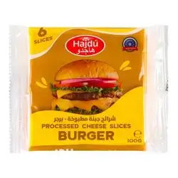 hajdu gouda burger processed chesse slices