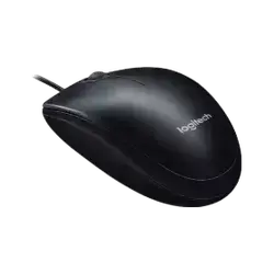 Logitech M90 / 1000 DPI Optical Tracking, Ambidextrous Wired Optical Mouse  (USB, Black)