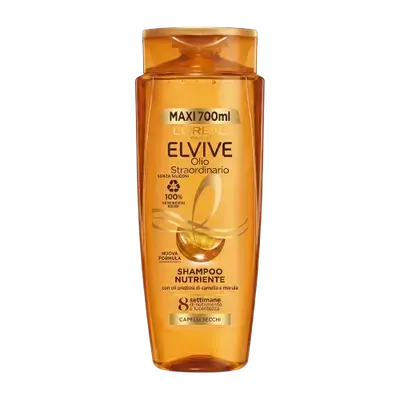ELVIVE Extraordinary Oil Nourishing Shampoo For Dry Hair 700ml _ L'OREAL PARIS