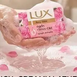 Lux Rosy Glow Soap (Gluta + Vitamin C & E)