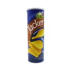 Jacker Sour Cream And Onion Potato Chips 150 Gm