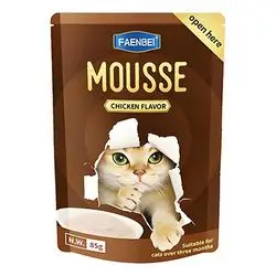 Faenbei Mousse Cat Food Pouch - Chicken