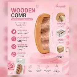 Wooden Comb 11 cm