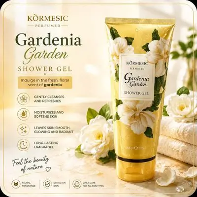 Kormesic Gardenia Garden Shower Gel (200ml)