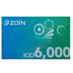 Zain 6000 IQD