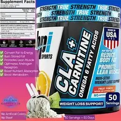 CLA + Carnitine, CLA, L Carnitine & Linoleic Acid, L Carnitine for Weight Loss, Metabolism & Lean Muscle, Androgen Receptors, fat burner, Caffeine Free, Weight Loss & management, Vitamin D3, Omega 6, Fruit Punch, 50 Servings, cla + l carnitine