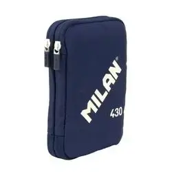 MİLAN Filled double decker pencil case MILAN 430 since 1918, navy blue