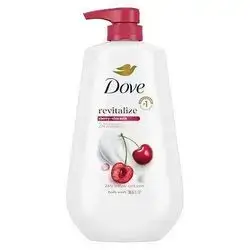 Dove Body Wash Cherry & Chia Milk 30.6 oz Pump, Sulfate Free